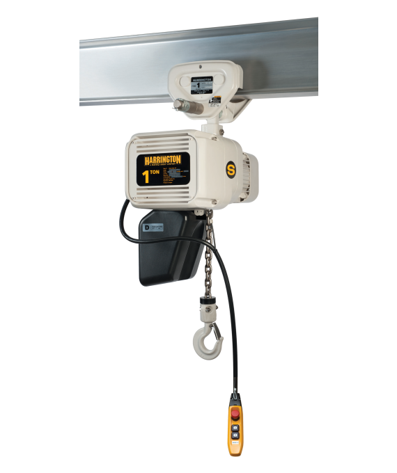 1/4 Ton Harrington NER-FG | Electric Chain Hoist | Uescocranes.com