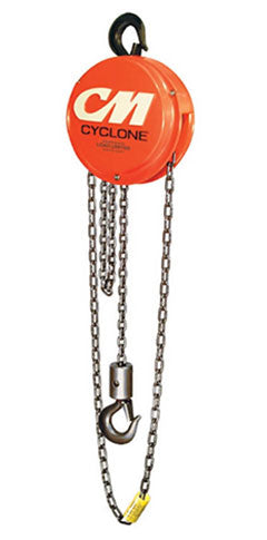 1/4 Ton CM Cyclone Hand Chain Hoist | Uescocranes.com