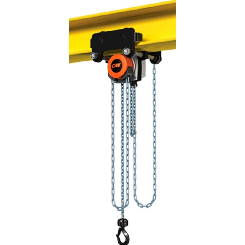 1 Ton CM Hurricane 360 Integrated Trolley Hoist