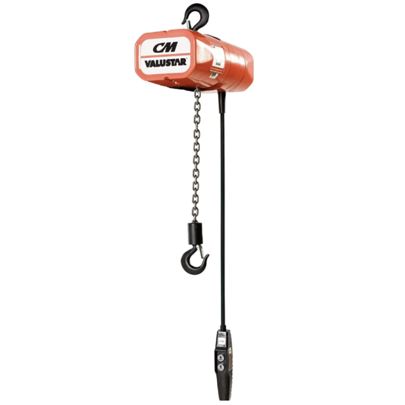 1/2 Ton CM Valustar Electric Chain Hoist | Uescocranes.com