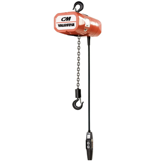 1 Ton CM Valustar Electric Chain Hoist | Uescocranes.com